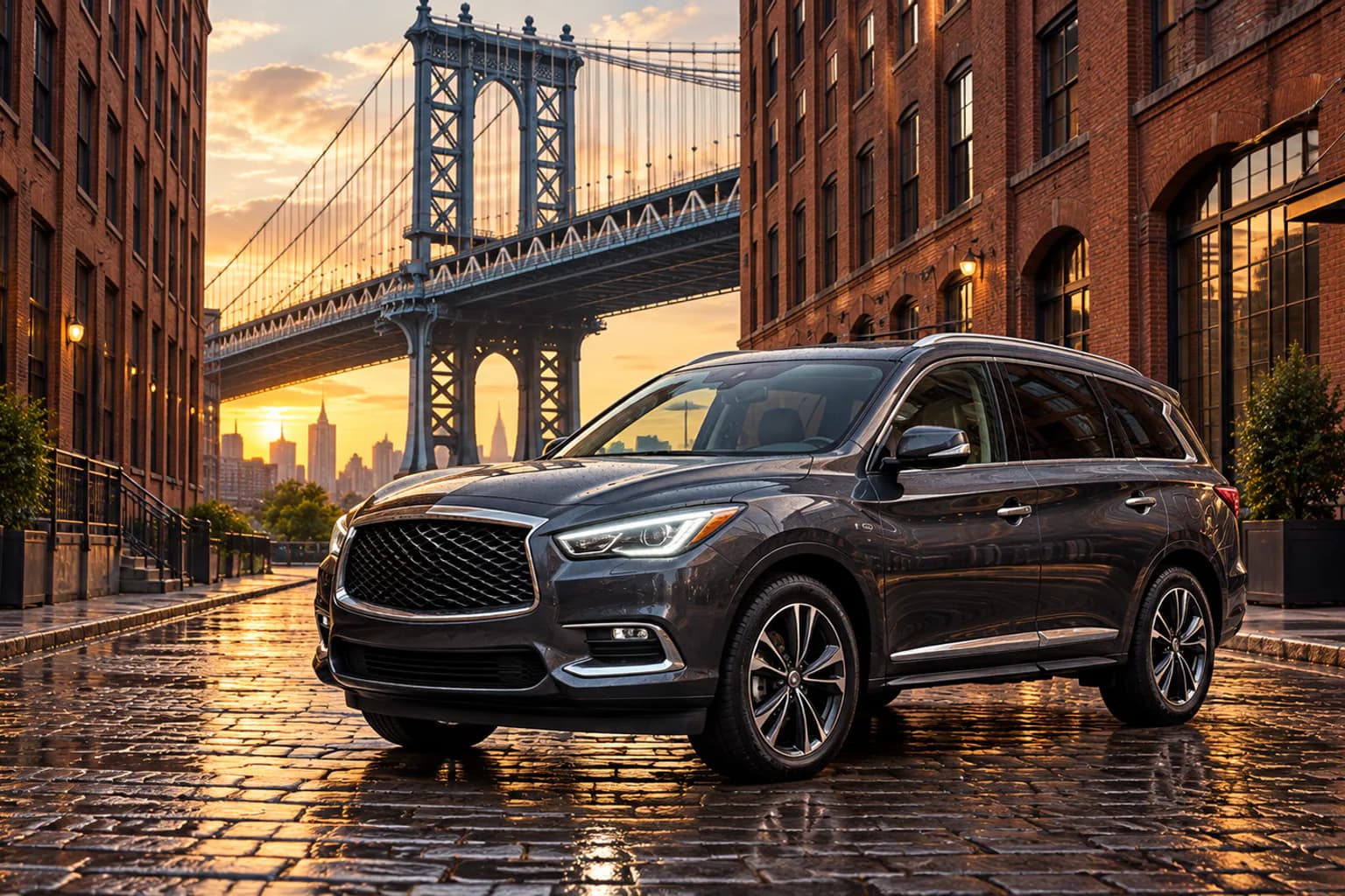 Gutori rental vehicle ready for pickup in the Bronx