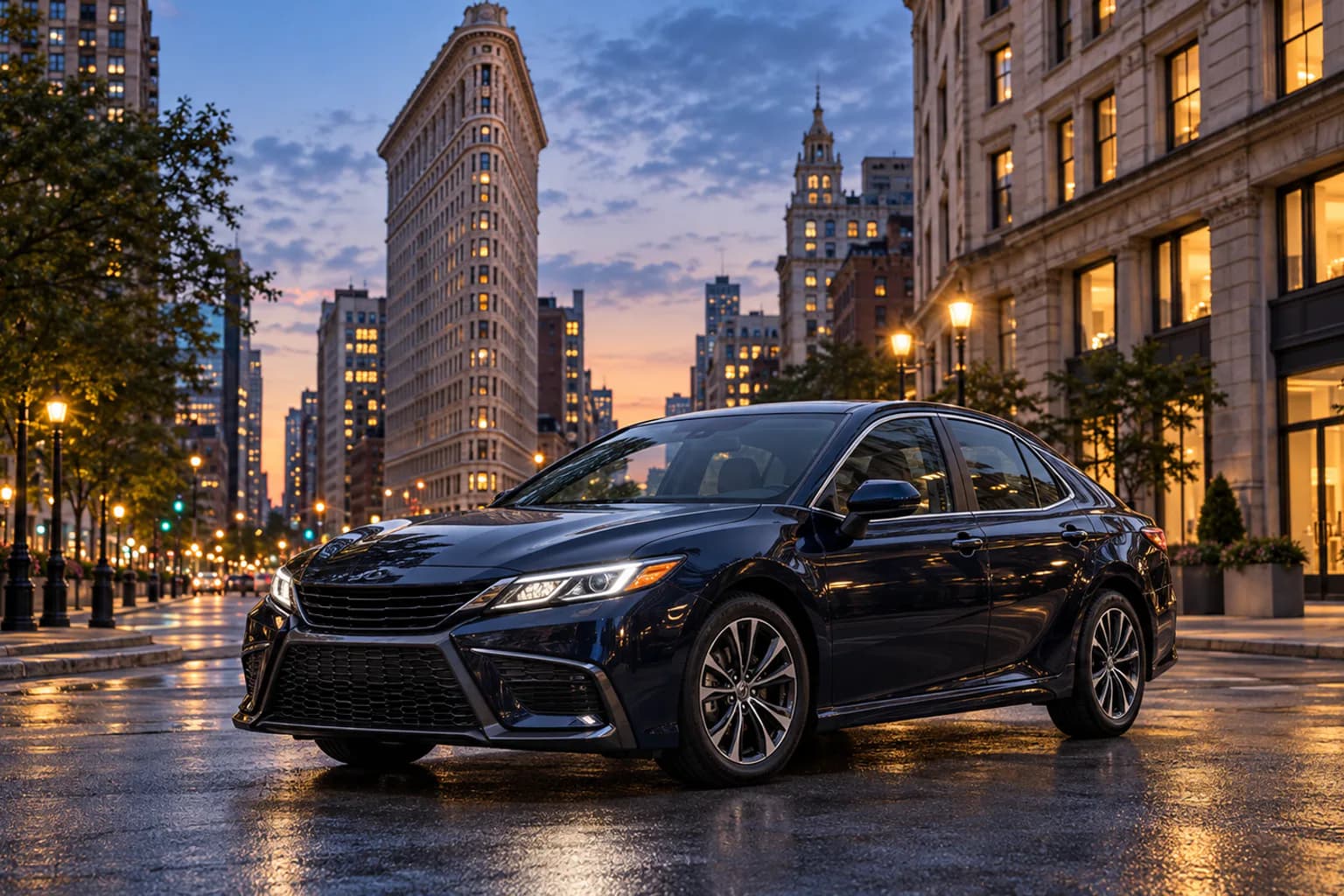 GUTORI AUTO RENTAL vehicle in New York City